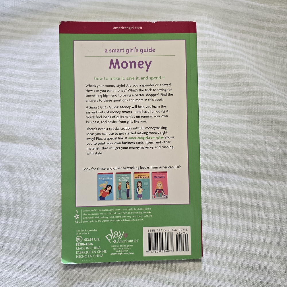 American Girl Green Guide to Money - Picture 2 of 9